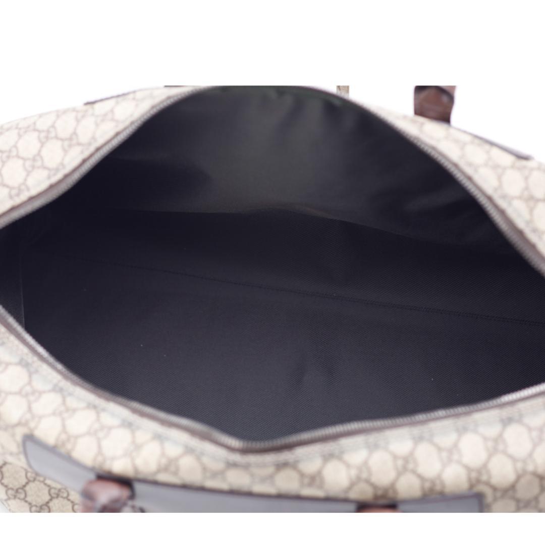 K3962M 美品 グッチ GGスプリーム 2way ボストンバッグ イタリア製