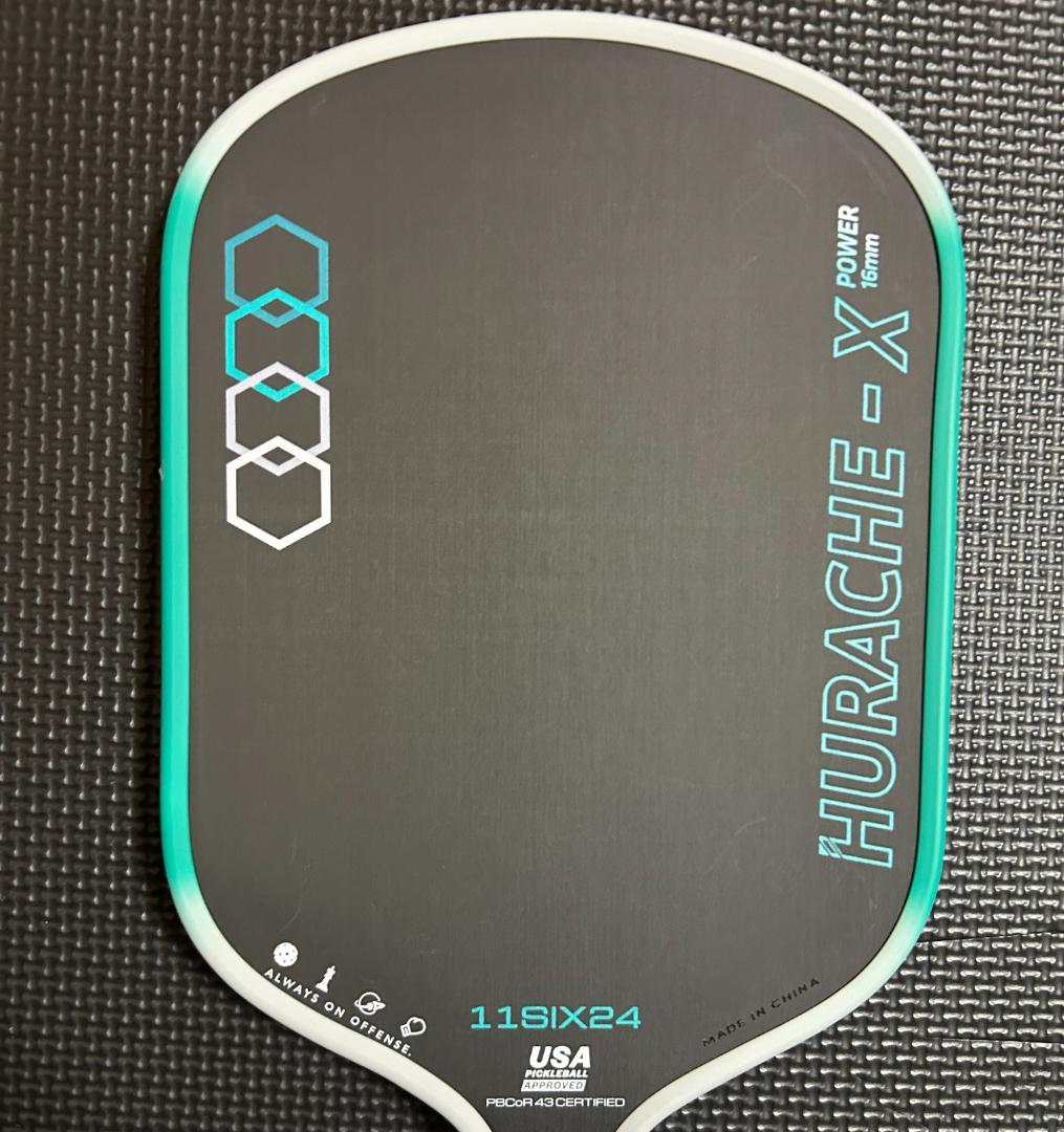 11SIX24 HURACHE - X パワーUSED ピックルボールパドル