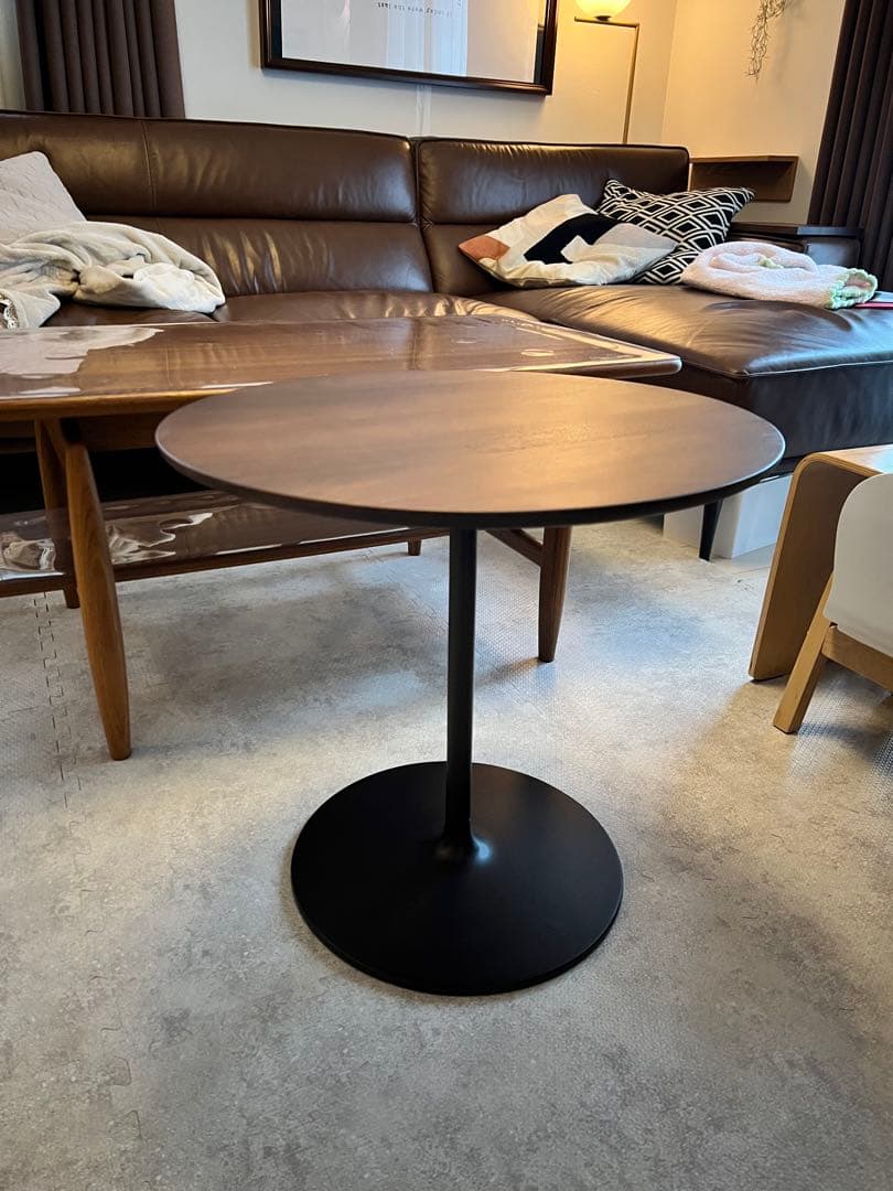 【美品】vitra オケージョナルローテーブル　ウォールナット　サイドテーブル
