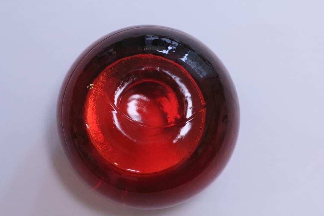 4734 Pilvi レッド　キャンドルホルダー　ピルヴィ　イッタラ