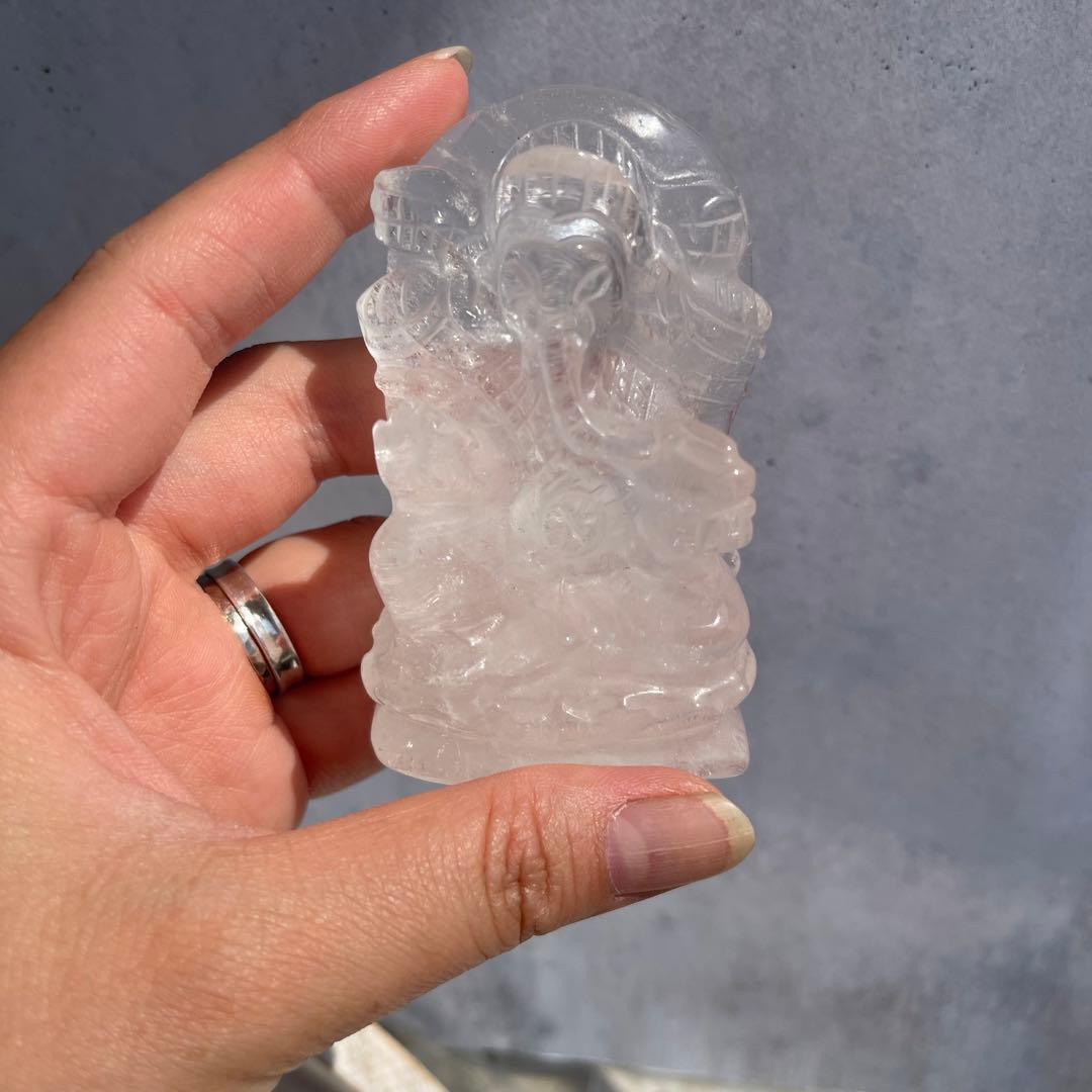 クリアクォーツ ガネーシャ 水晶