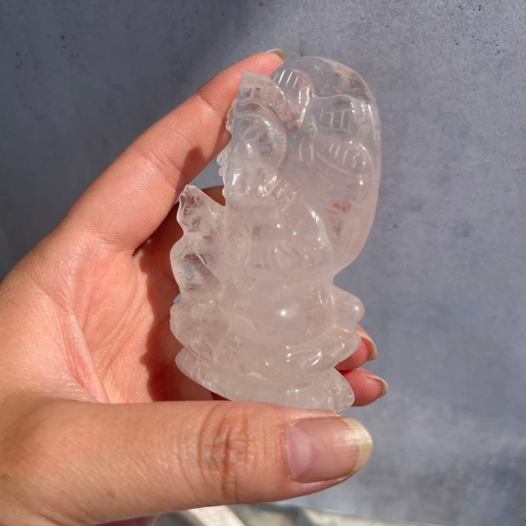 クリアクォーツ ガネーシャ 水晶