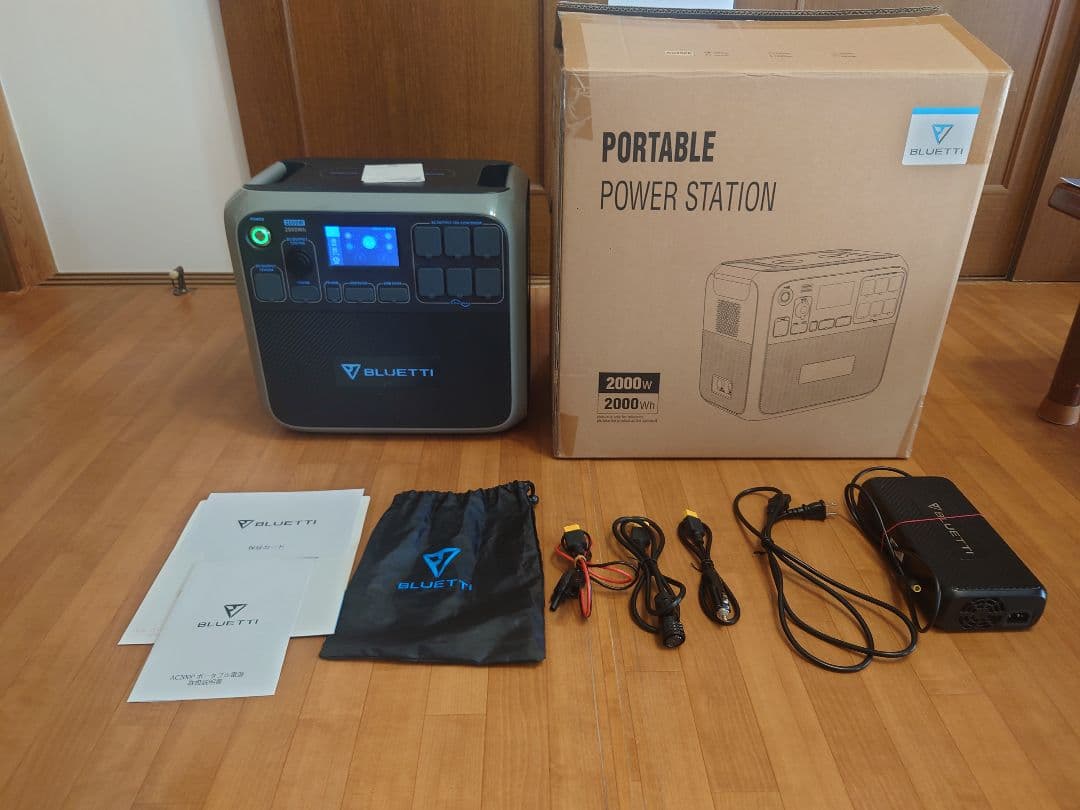 BLUETTI ポータブル電源 2000W 2000Wh