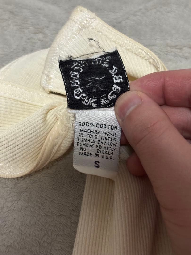 OLD Chrome Hearts オールドクロムハーツ タンクトップ ホワイト