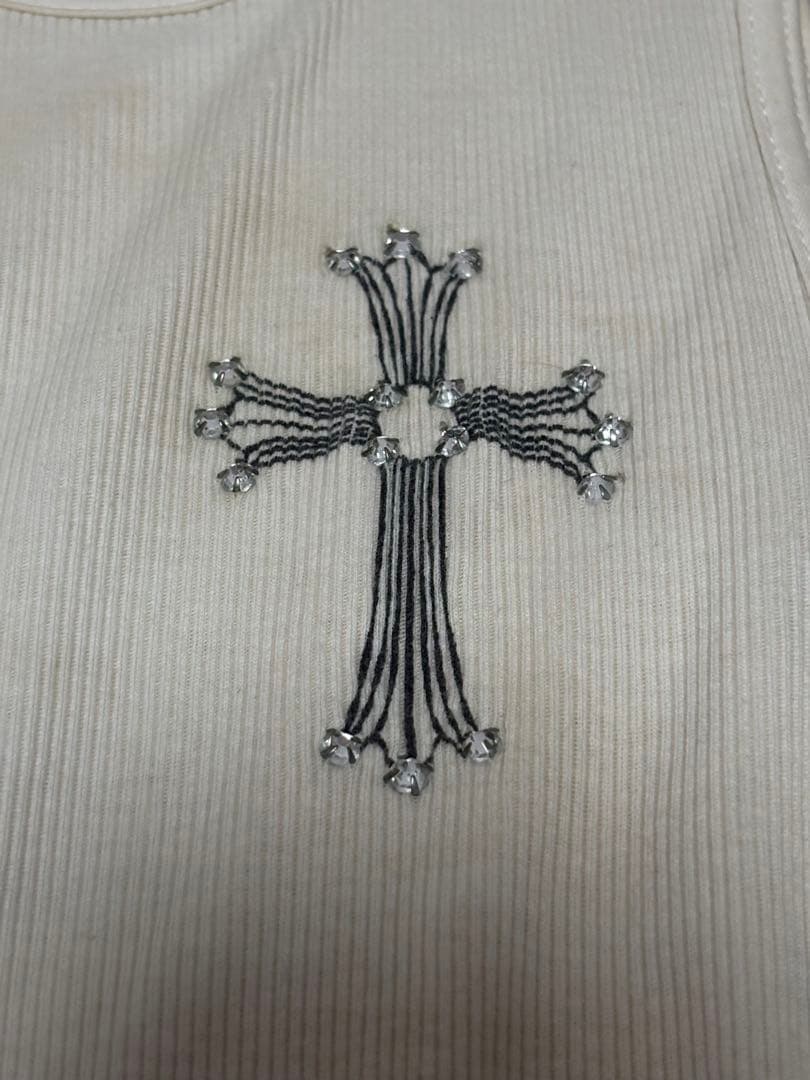 OLD Chrome Hearts オールドクロムハーツ タンクトップ ホワイト