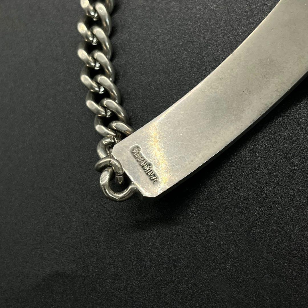 良品 4940 ID 喜平 ブレスレットSilver