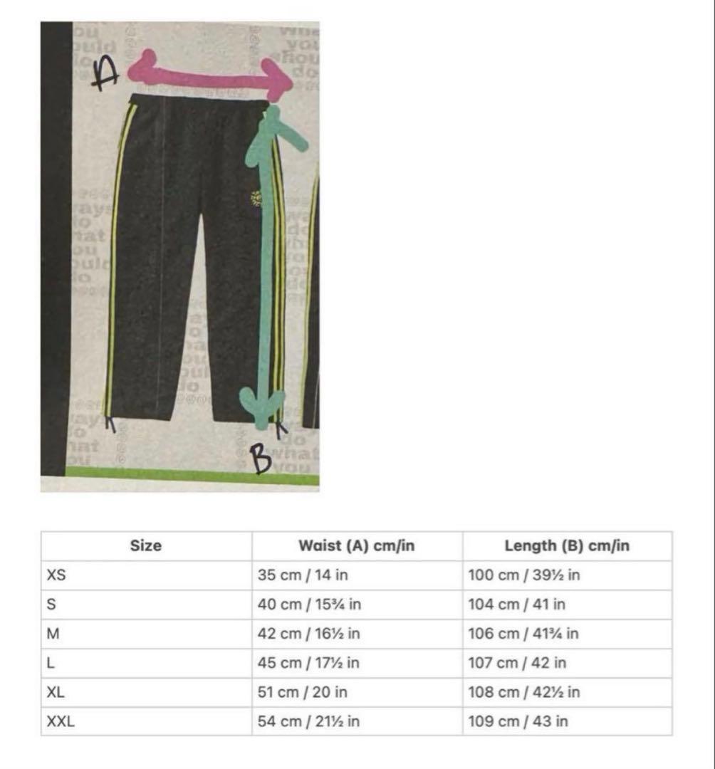 always&adidas トラックパンツ　Mサイズ
