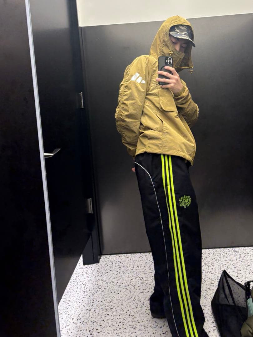 always&adidas トラックパンツ　Mサイズ