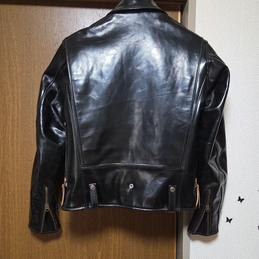 ダブルライダースジャケット 38
