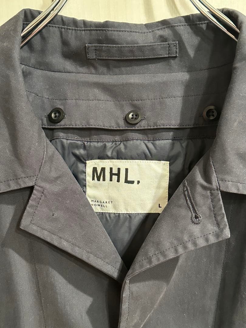 MHL. ステンカラーコート L マーガレットハウエル