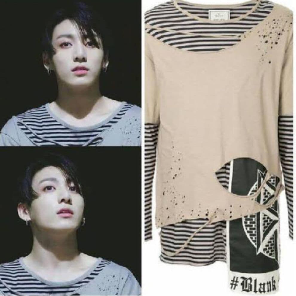 メゾン ミハラ ヤスヒロ レイヤードダメージ ロングTシャツ46