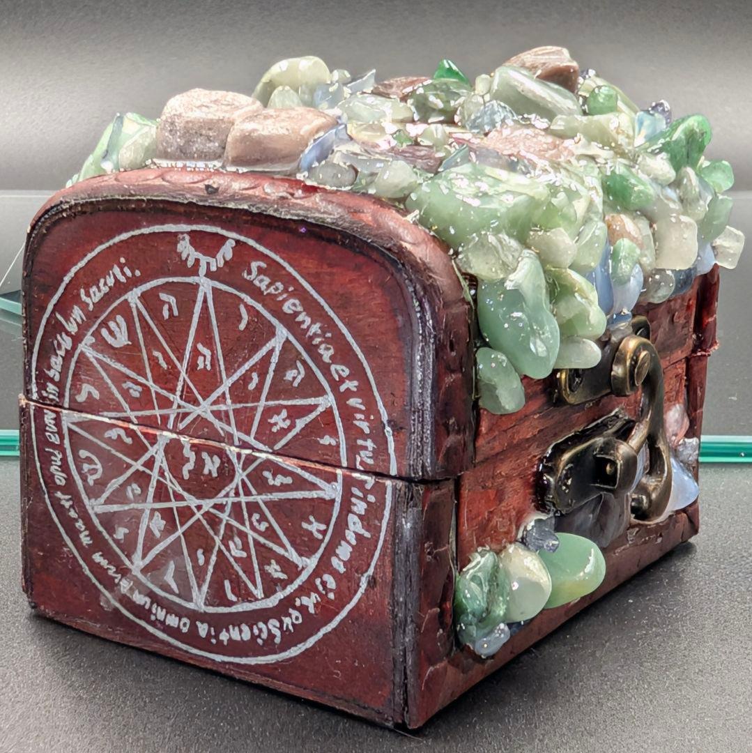 【1点物】 ソロモン王の鍵 護符魔術オルゴンボックス〜水星Mercuriusの箱