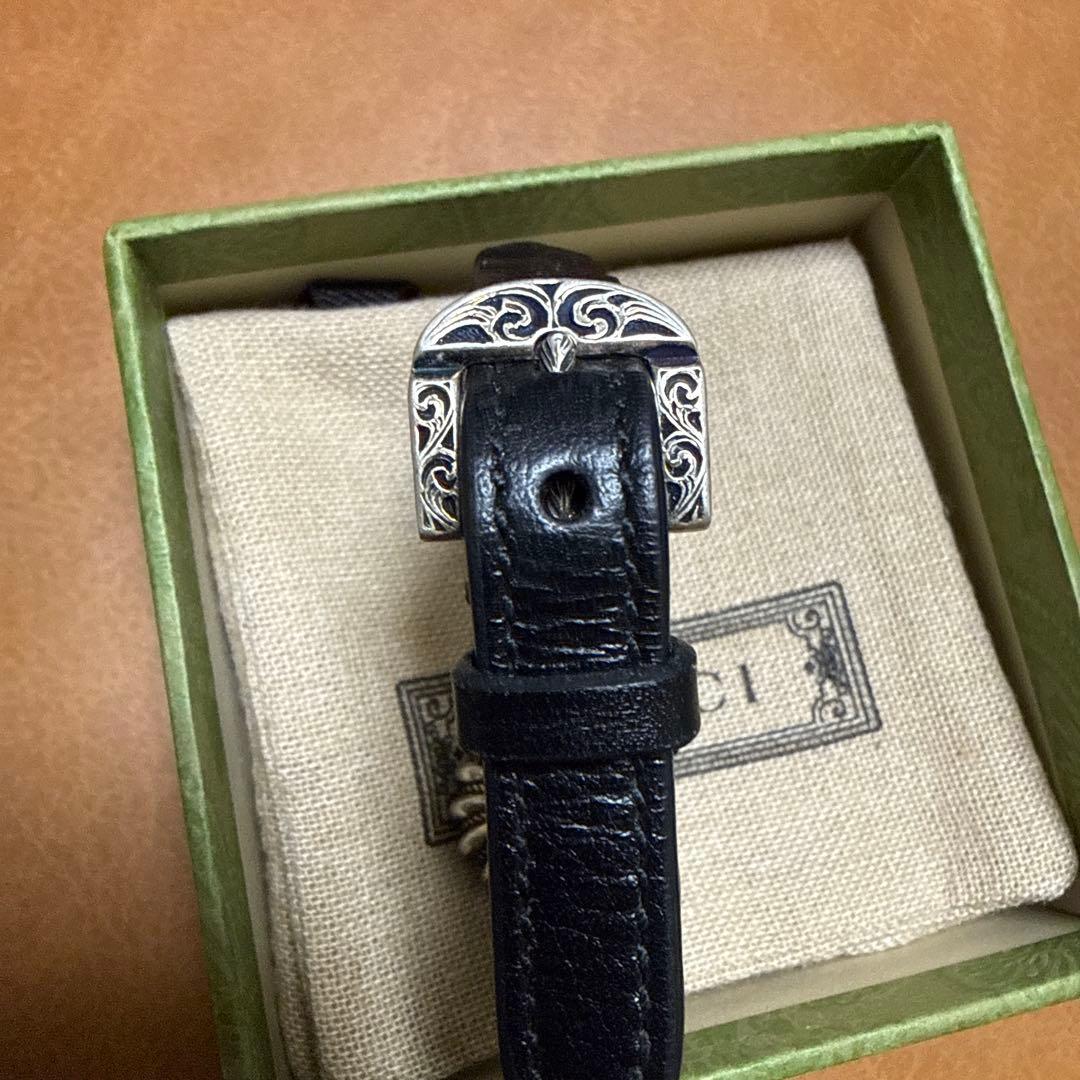 【新品未使用】 GUCCI グッチ レザーブレスレット