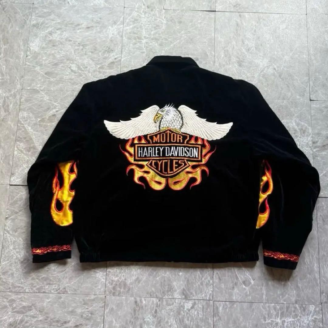 Sunset Strip ハーレーダビッドソン　別珍　ジャケット　vintage