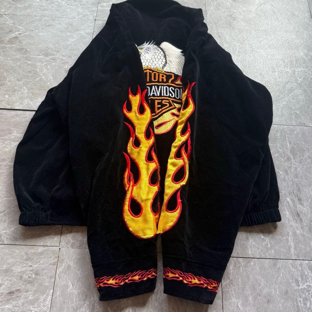 Sunset Strip ハーレーダビッドソン　別珍　ジャケット　vintage