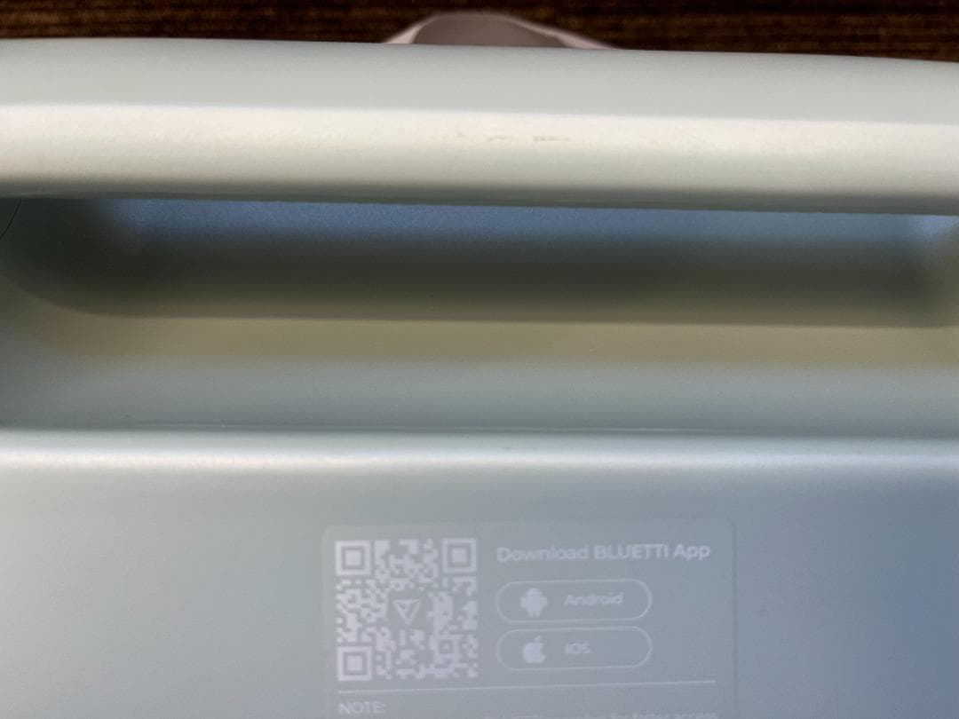未使用 BLUETTI AORA 100 V2 ポータブル電源 ミントグリーン
