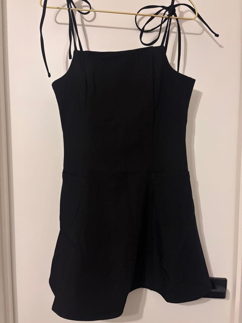 トップス andmary Lamia knit set mini dress black