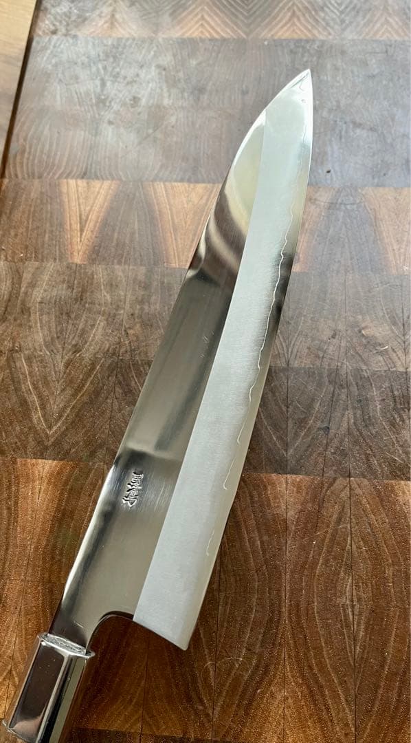 黒鳥鍛造　銀三　磨き　牛刀　240mm 包丁　洋包丁　ステンレス　土佐打刃物