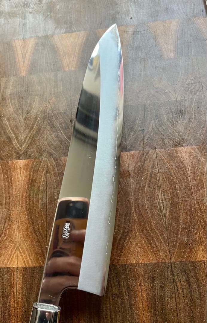 黒鳥鍛造　銀三　磨き　牛刀　240mm 包丁　洋包丁　ステンレス　土佐打刃物