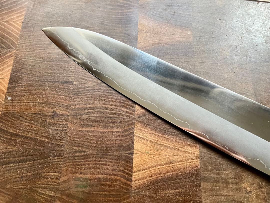 黒鳥鍛造　銀三　磨き　牛刀　240mm 包丁　洋包丁　ステンレス　土佐打刃物