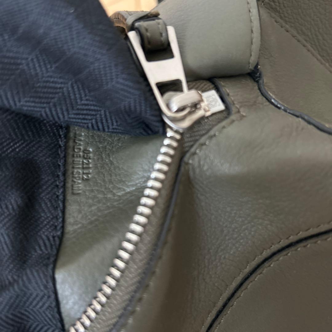 LOEWE パズル バムバッグ スモール　ダークグレー