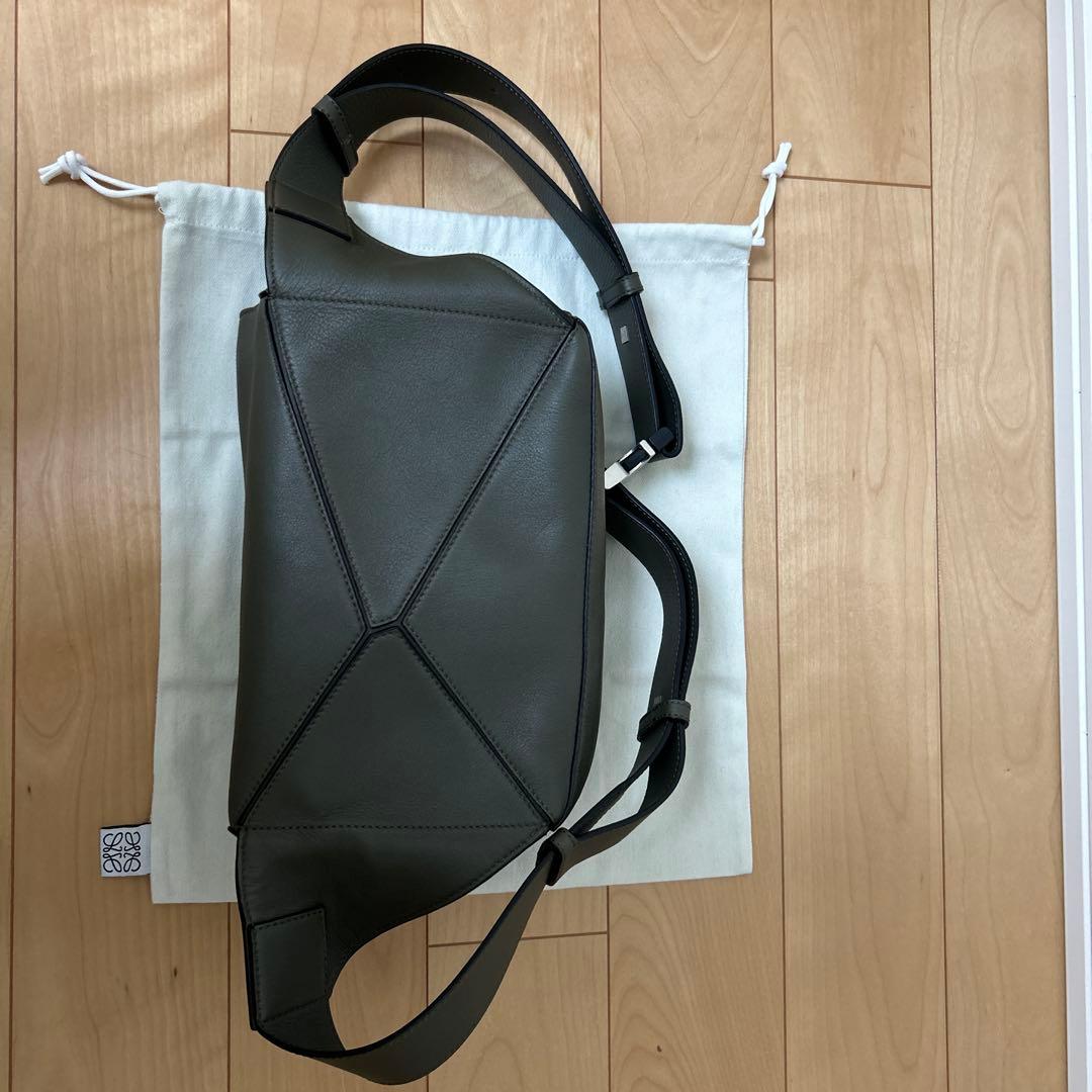 LOEWE パズル バムバッグ スモール　ダークグレー
