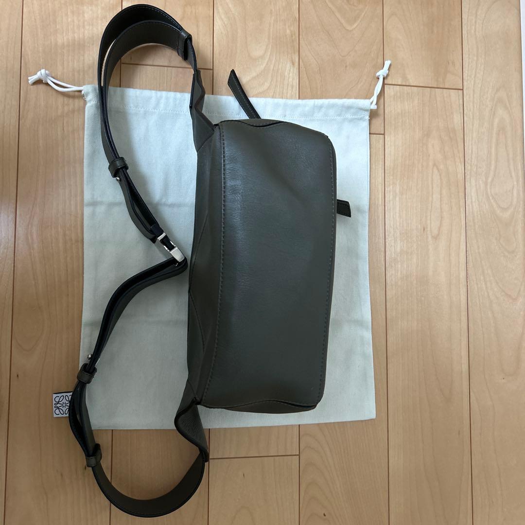 LOEWE パズル バムバッグ スモール　ダークグレー