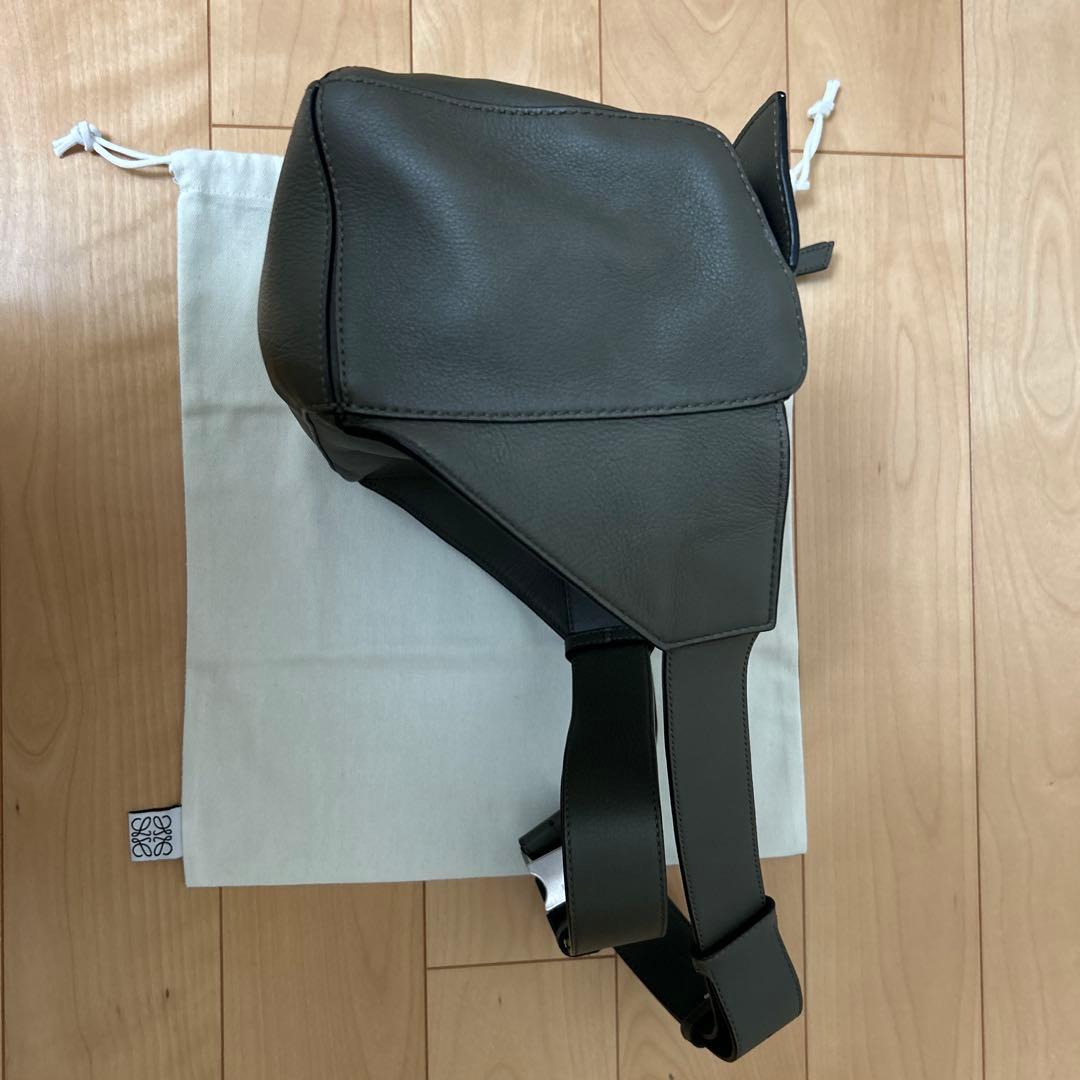LOEWE パズル バムバッグ スモール　ダークグレー