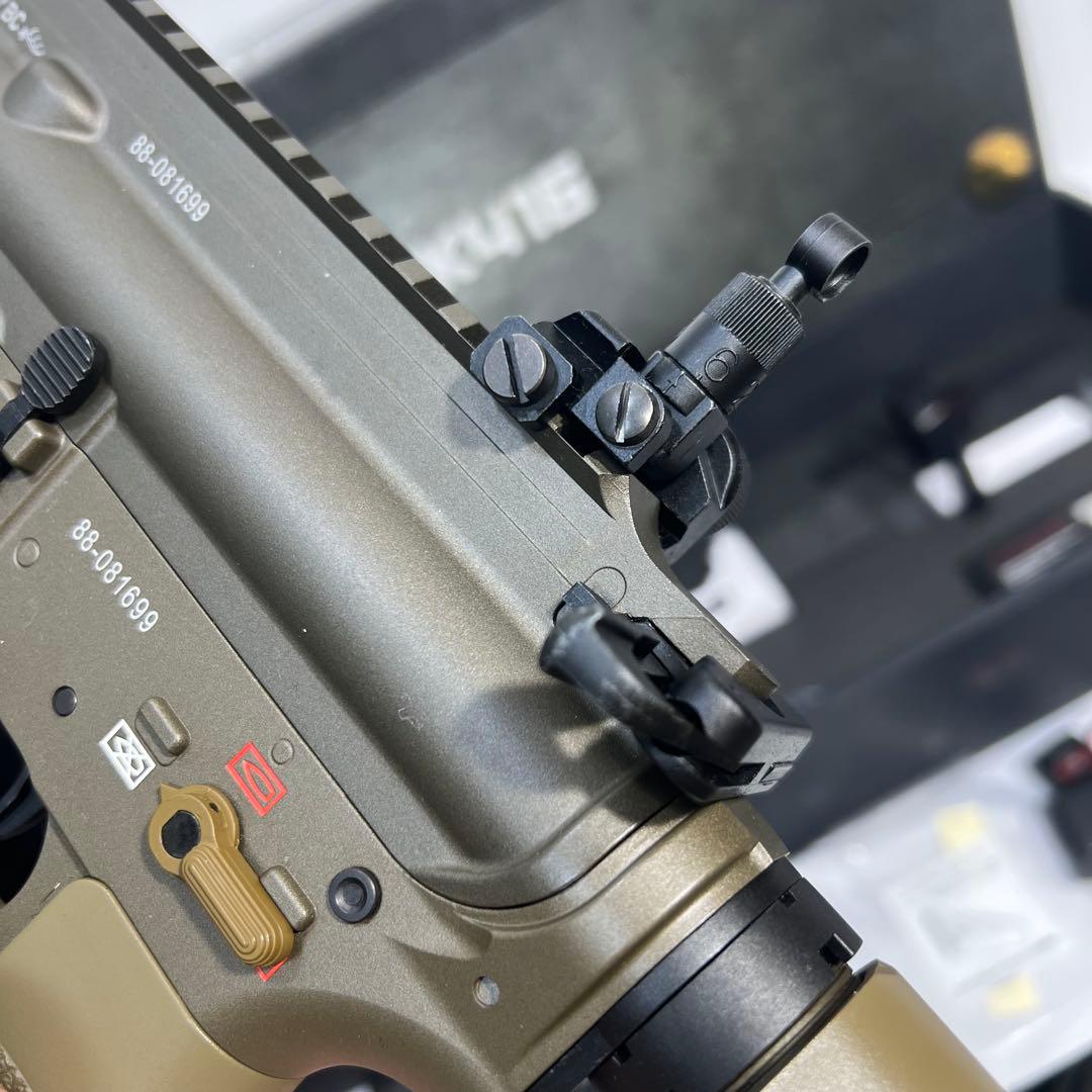 美品　東京マルイ 次世代 HK416 デルタカスタム　バッテリー付