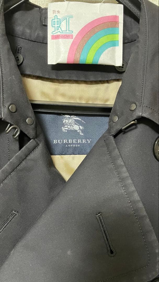 BURBERRY ブラック トレンチコート