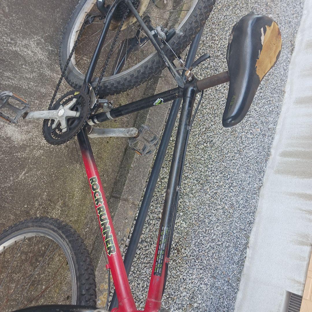 OMB ROCKRUNNER マウンテンバイク 赤黒