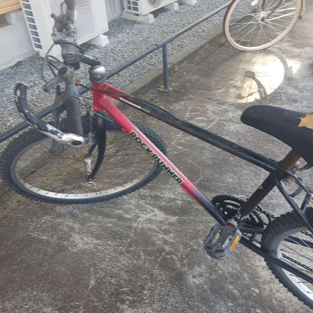 OMB ROCKRUNNER マウンテンバイク 赤黒
