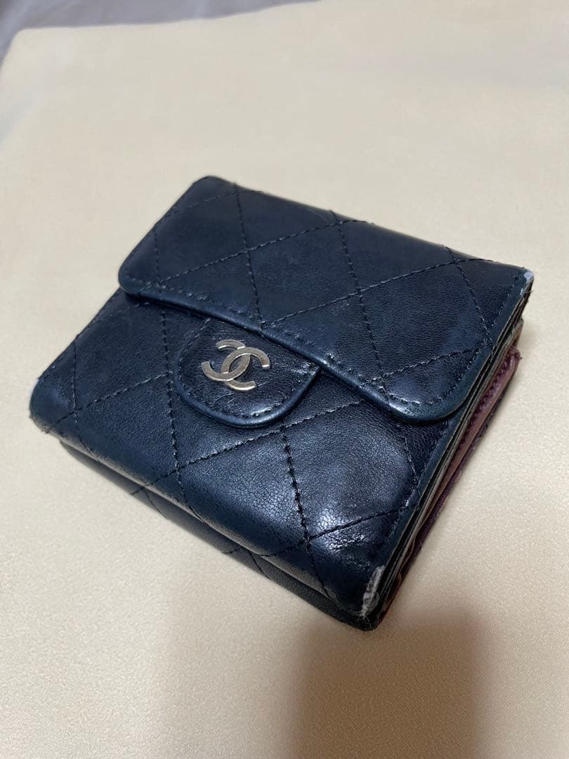 CHANEL 三つ折り折り　財布