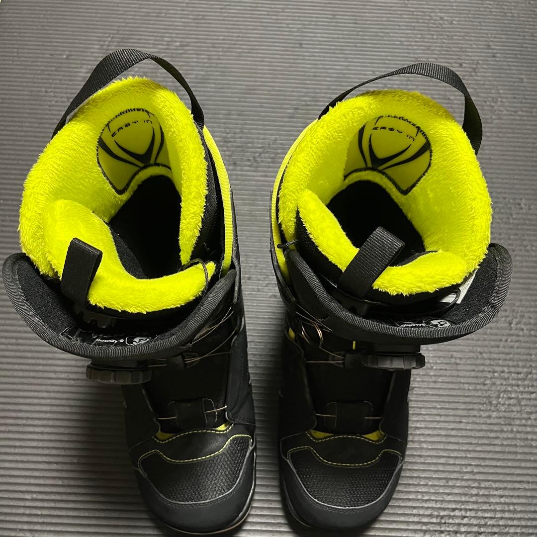 【最終値下げ】SALOMON スノーボードブーツ ブラック/イエロー