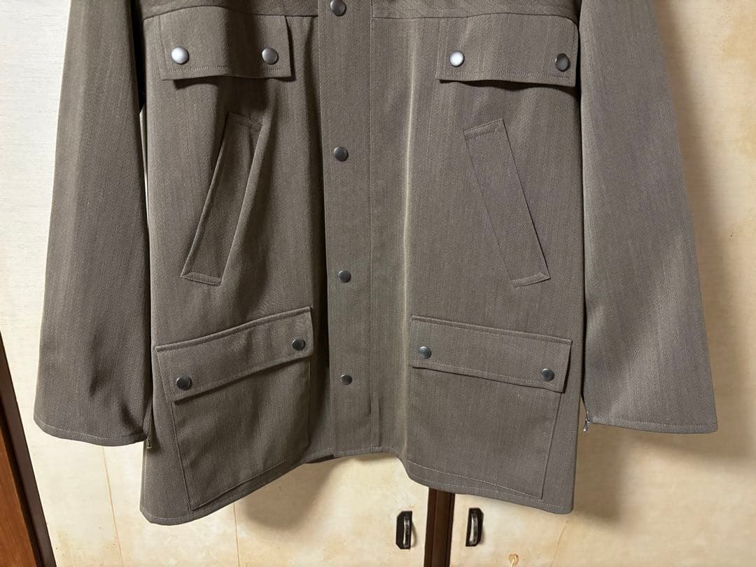 ジャケット・アウター AURALEE TWILL LAMINATE HUNTING BLOUSON