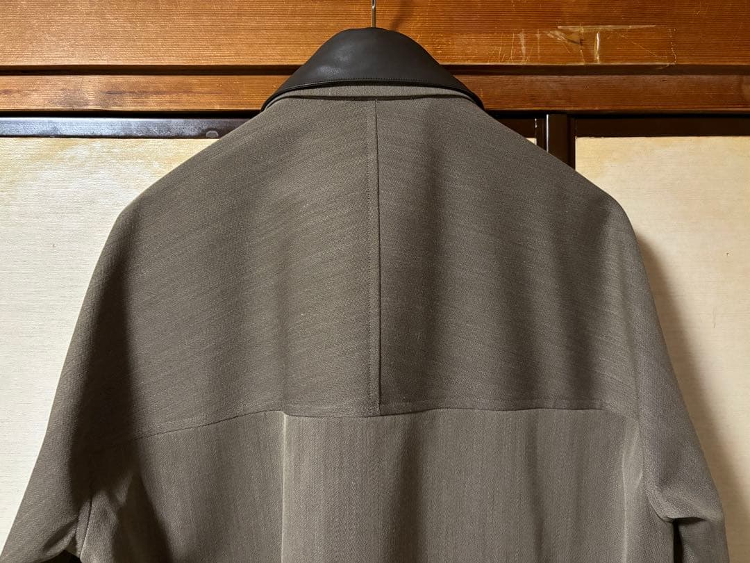ジャケット・アウター AURALEE TWILL LAMINATE HUNTING BLOUSON