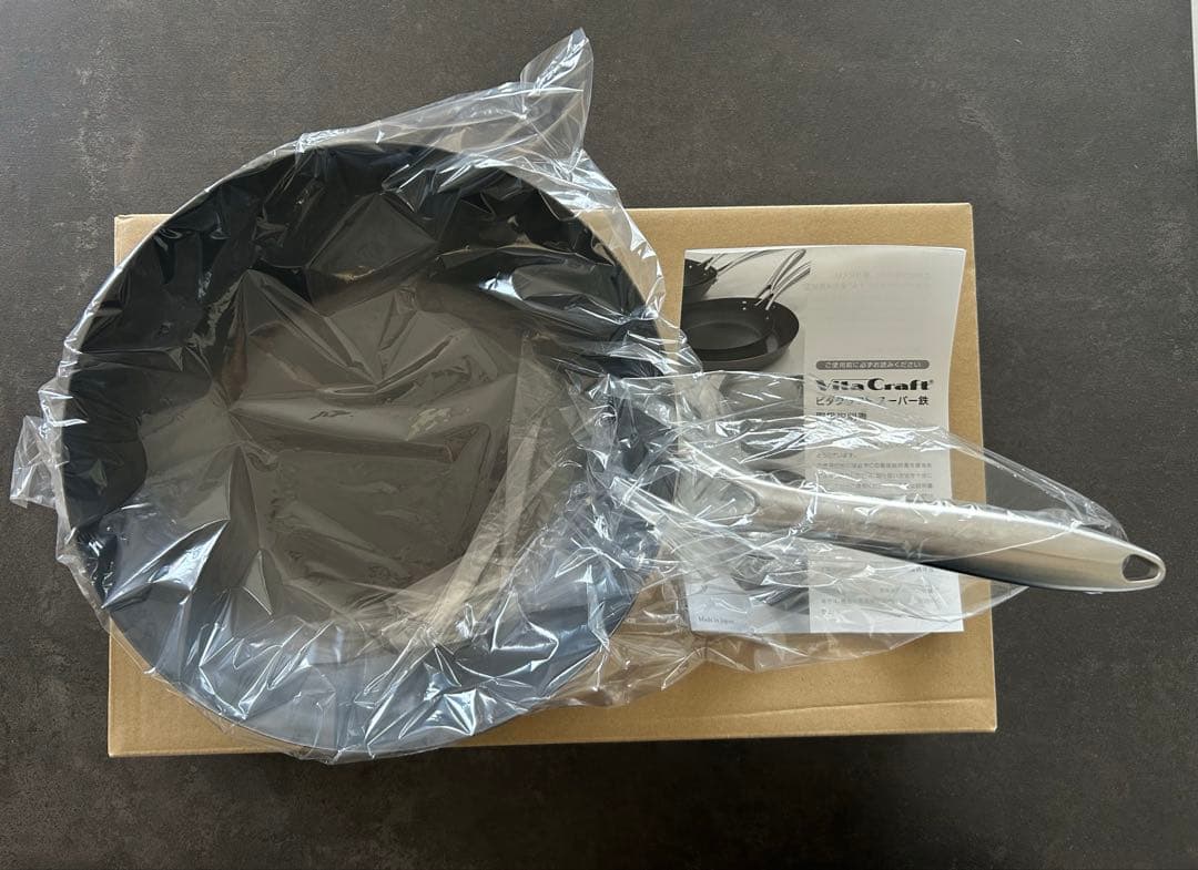 未使用　Vita Craft スーパー鉄 ウォックパン 28cm