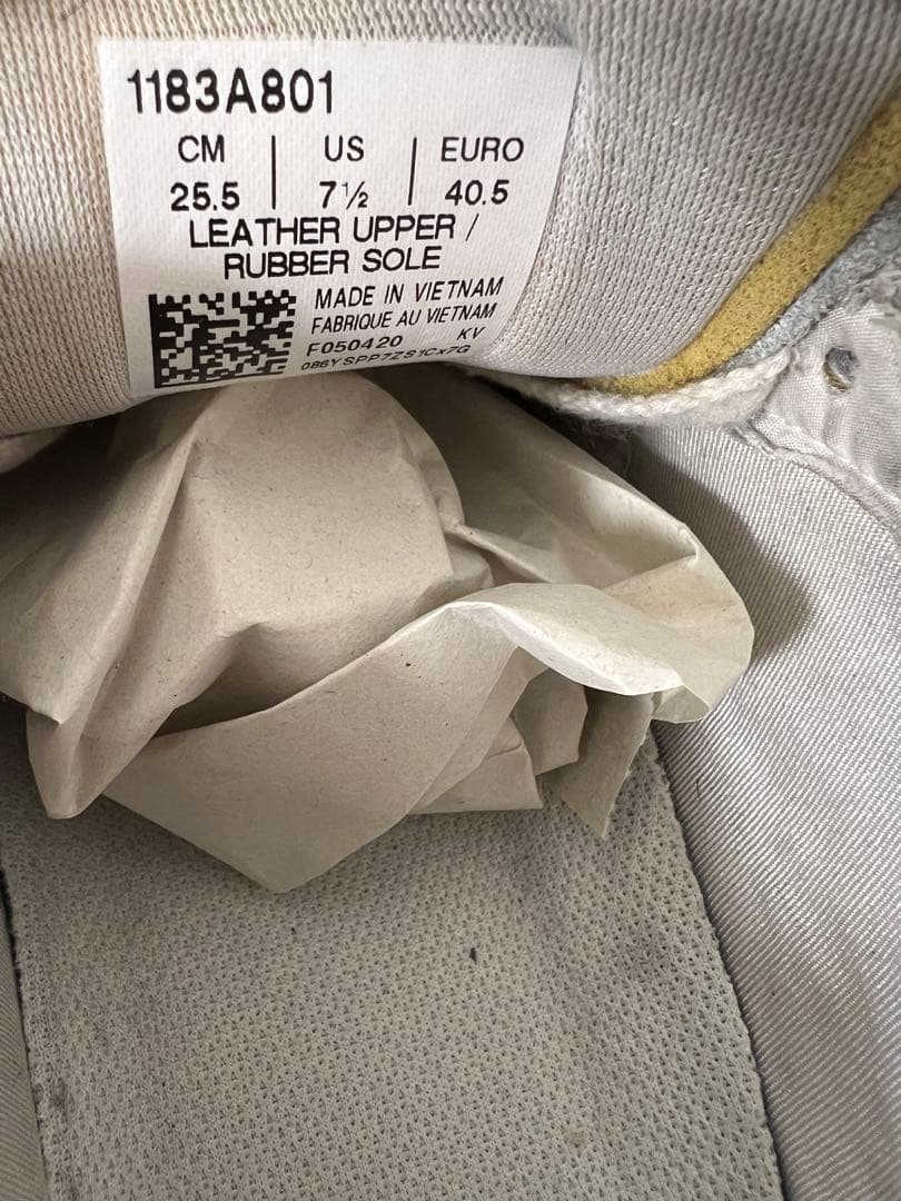 オニツカタイガー　厚底　D-TRAINER MX MEXICO66 25㎝