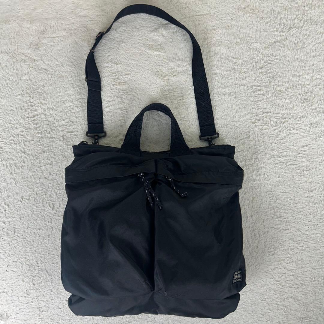 PORTER × LOWERCASE 2way ヘルメットバッグ ブラック