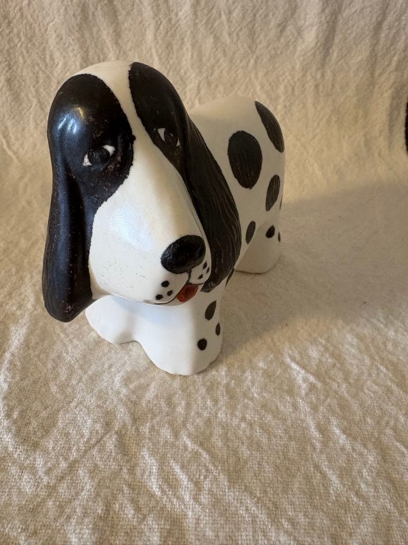 リサラーソン　Lisa Larson スパニエル Spaniel 犬　置物