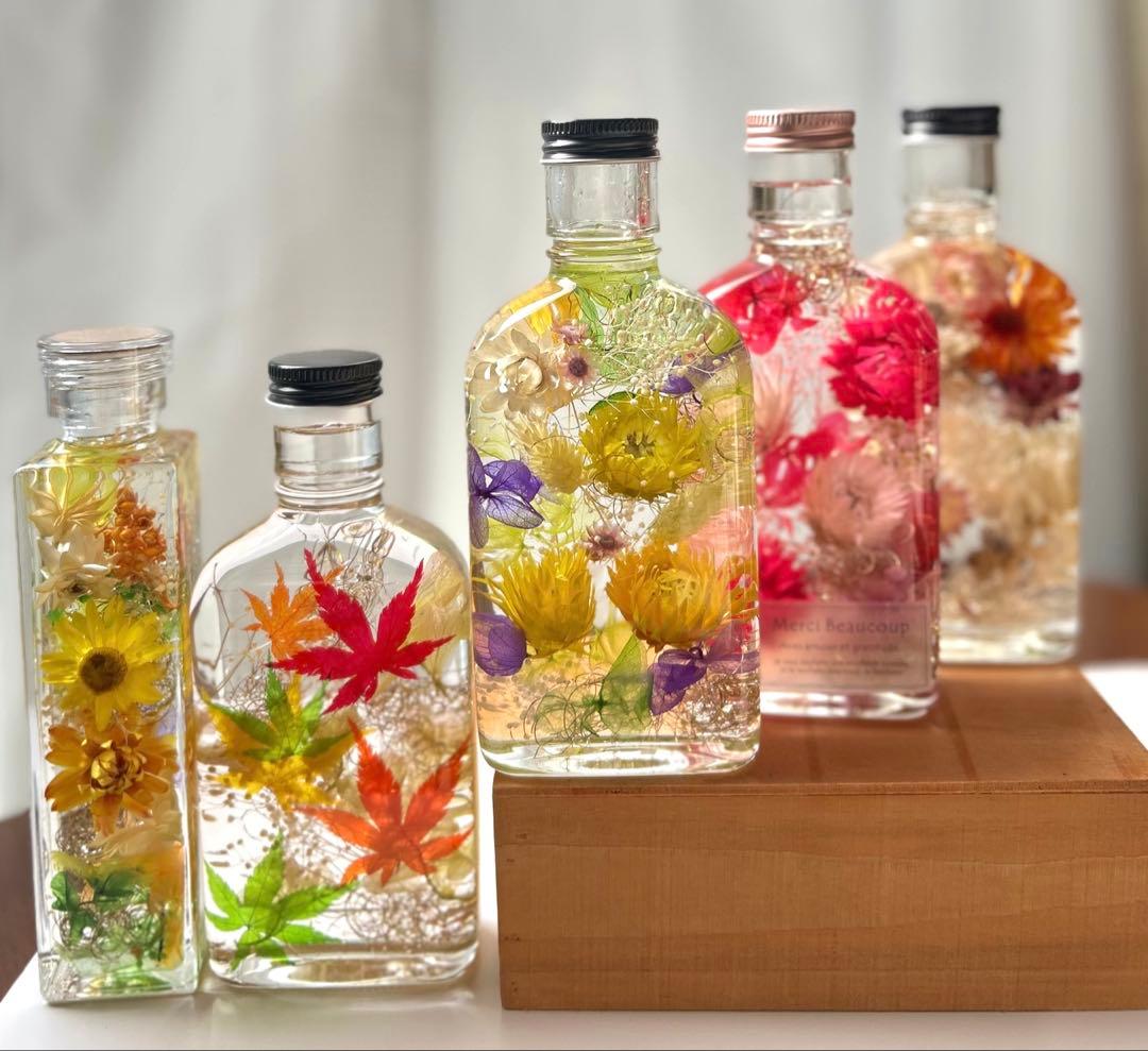 もか　ハーバリウムボトル おまとめ