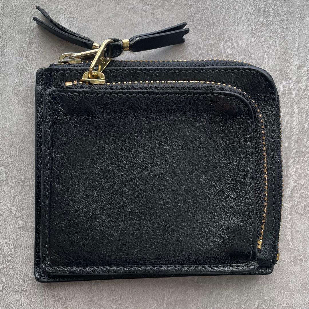 コムデギャルソン　L字　財布　BLACK SA3100OP