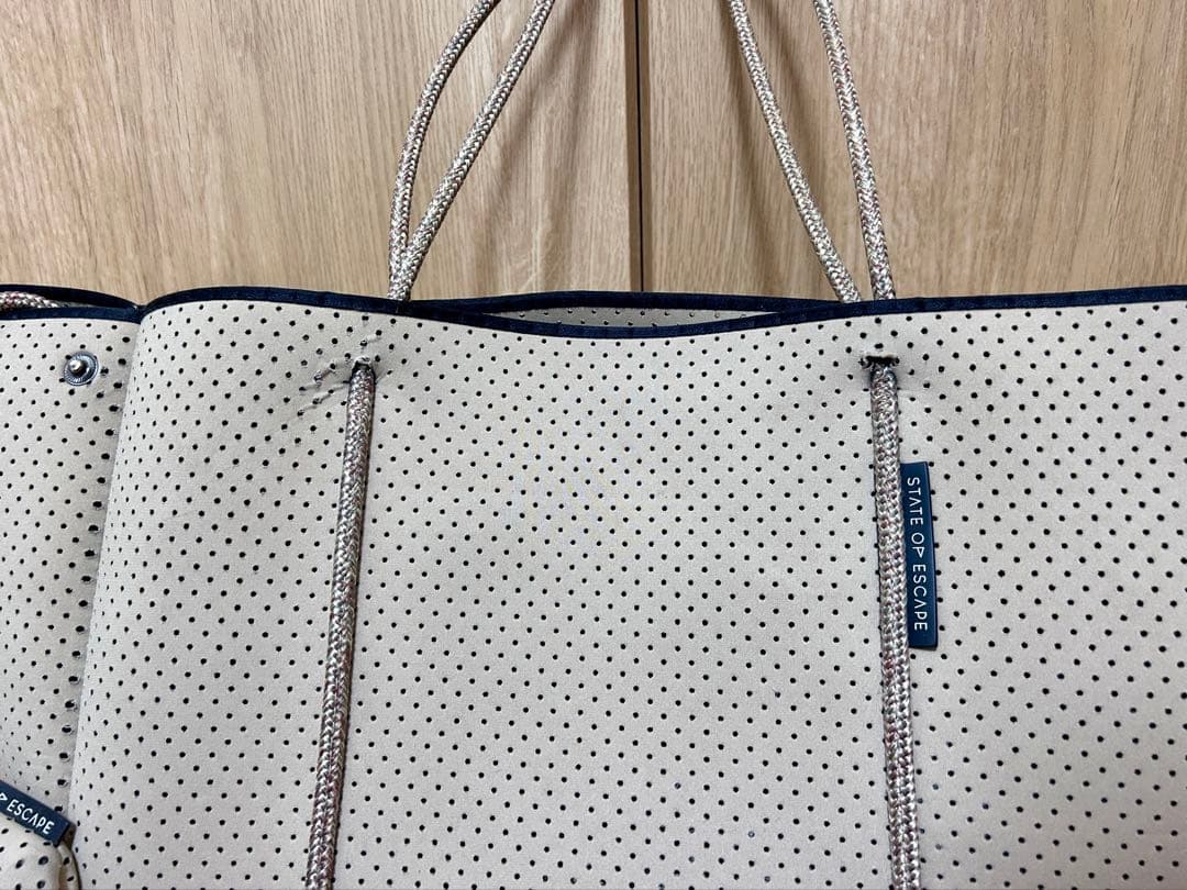 State of Escape トート マザーズバッグ ストーン