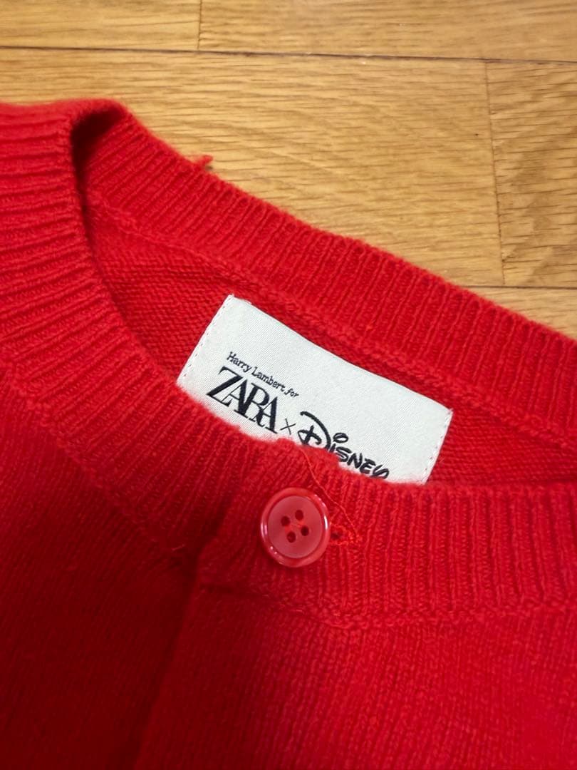 ミニーマウスカーディガン HARRY LAMBERT ZARA X DISNEY