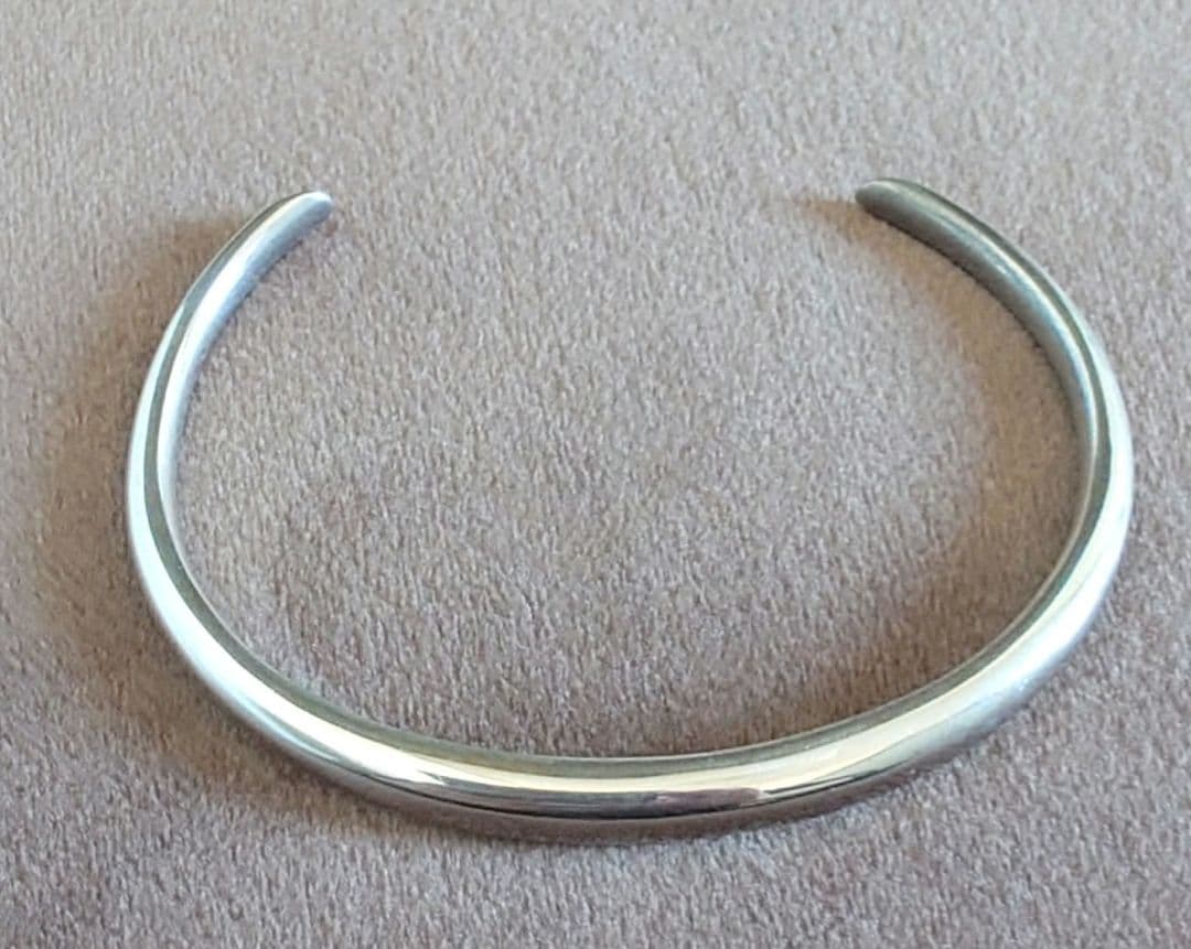 r*9様 OX JEWELRY Silver Curve Bangle