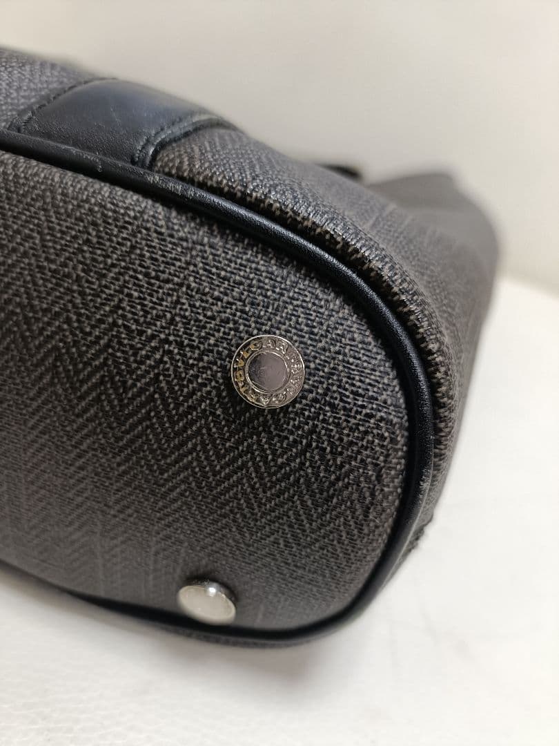 本日限定！BVLGARI トートバッグ グレー　ウイークエンド