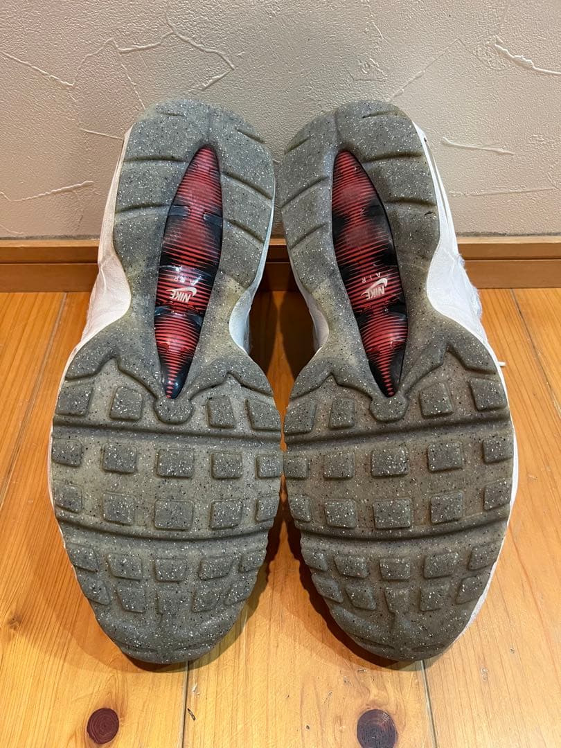 Nike Air Max 95 ホワイト/レッド　28㎝