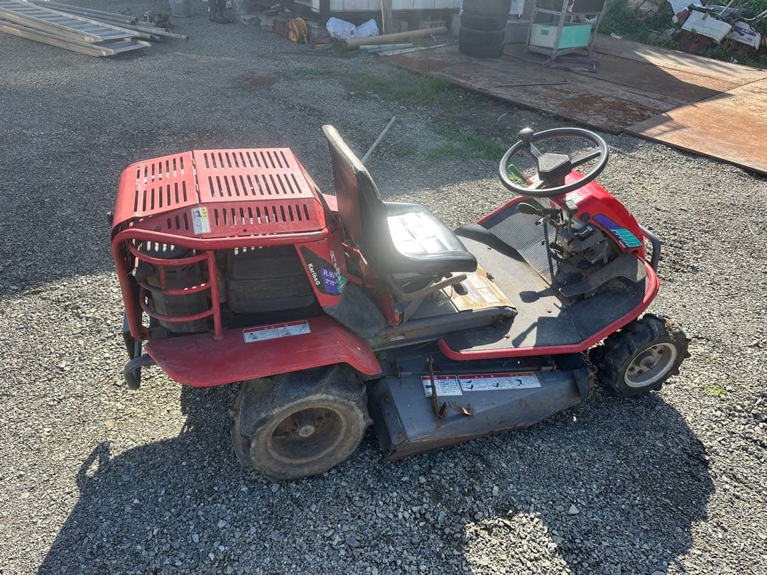 アテックス　刈馬王　R-950　乗用草刈り機　即戦力　Kawasaki１８馬力
