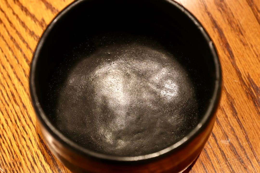 GMIO168○北村圭泉 圭泉窯 黒釉茶碗 最高級 丹波焼 丹波篠山 陶磁