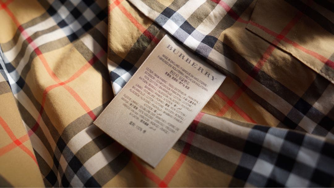 Burberry CAMDEN カムデン　カーコート　ステンカラーコート　英国製